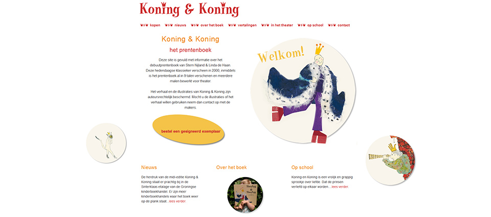 website Koning en Koning